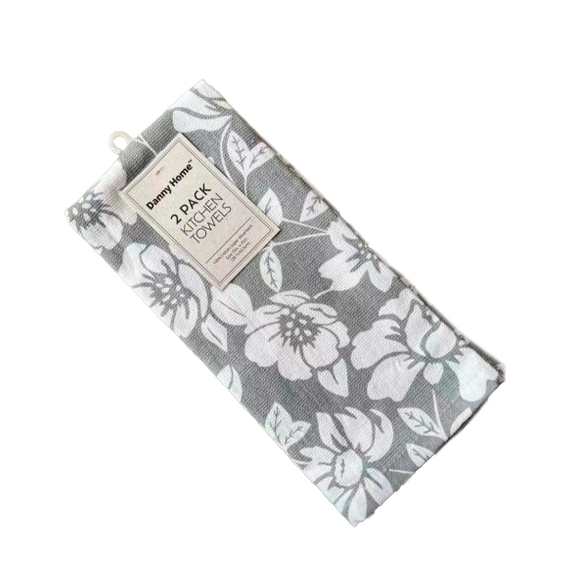 Набор кухонных полотенец Danny Home Цветы 2 шт  38,1х63,5см