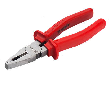 Плоскогубцы Econom, 180 мм, шлифованные, пластмассовые рукоятки// MATRIX