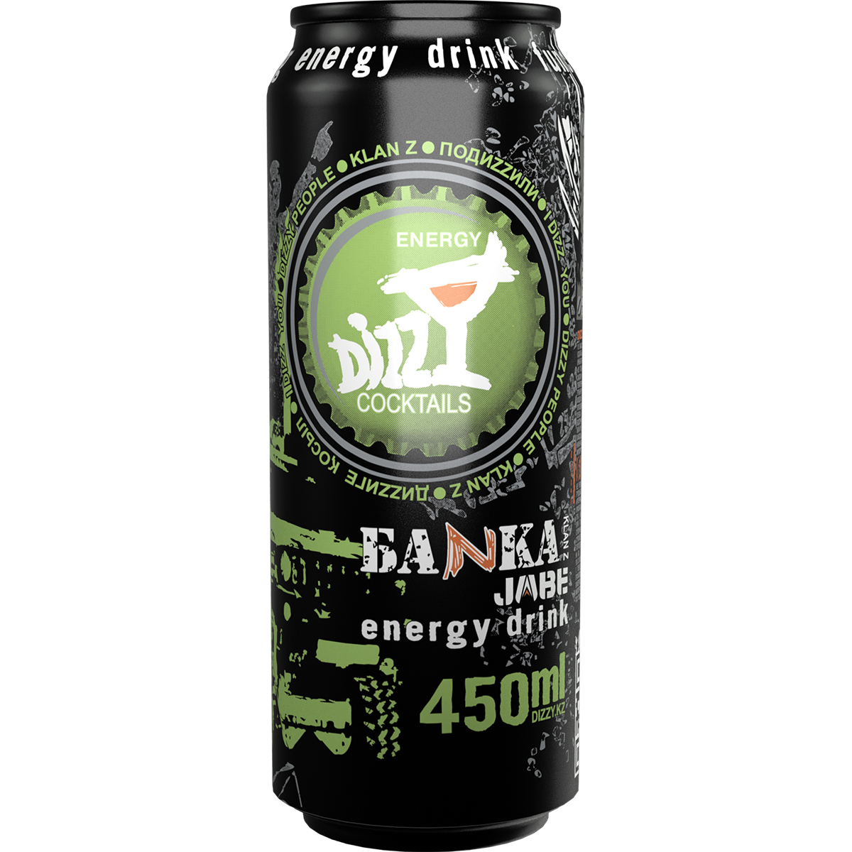 Dizzy Энерджи-JABE без/алк ж/б 0,45л