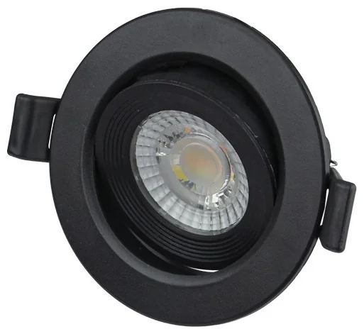 Споты круглые VT/NIKO/7W/3CCT/38°/?70MM/BLACK/ROUND/LED SPOT