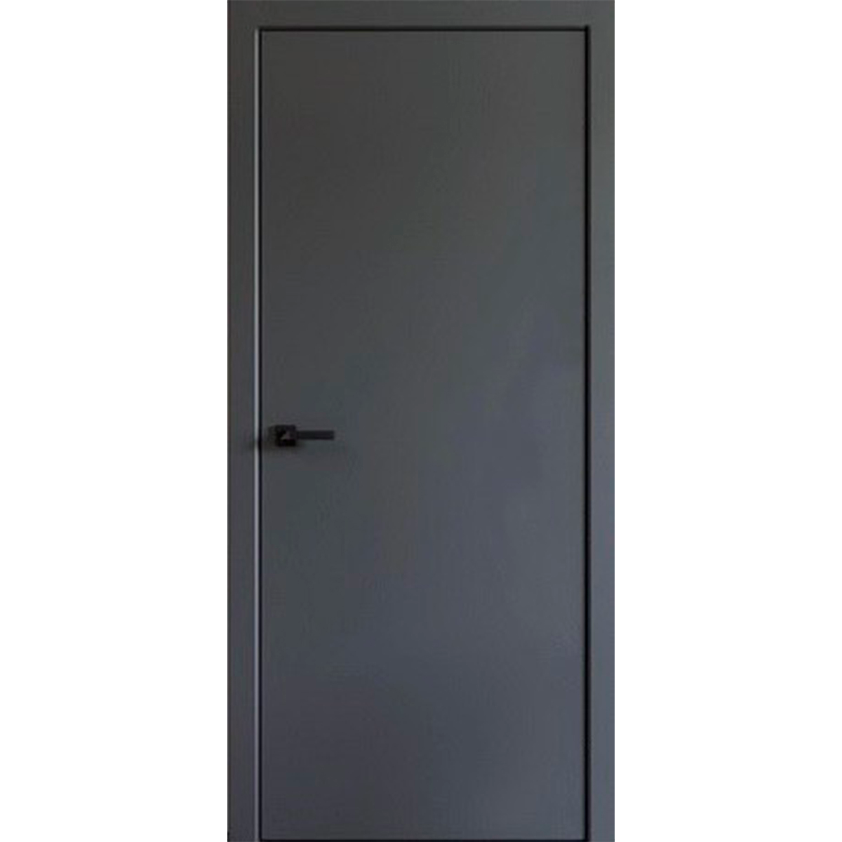 Дверное полотно ДШ эмаль антрацит 7015 Дверное полотно 60