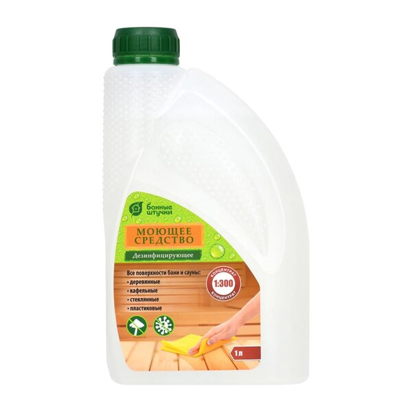 Моющее средство для бани и сауны "Банные штучки" Чистая банька 1л