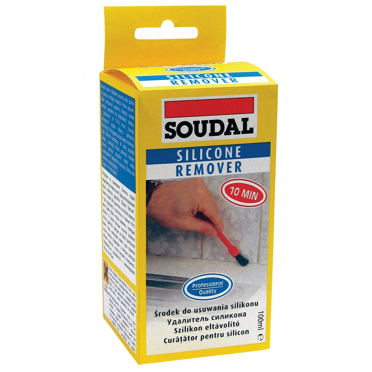 Удалитель силикона Soudal, 100 мл