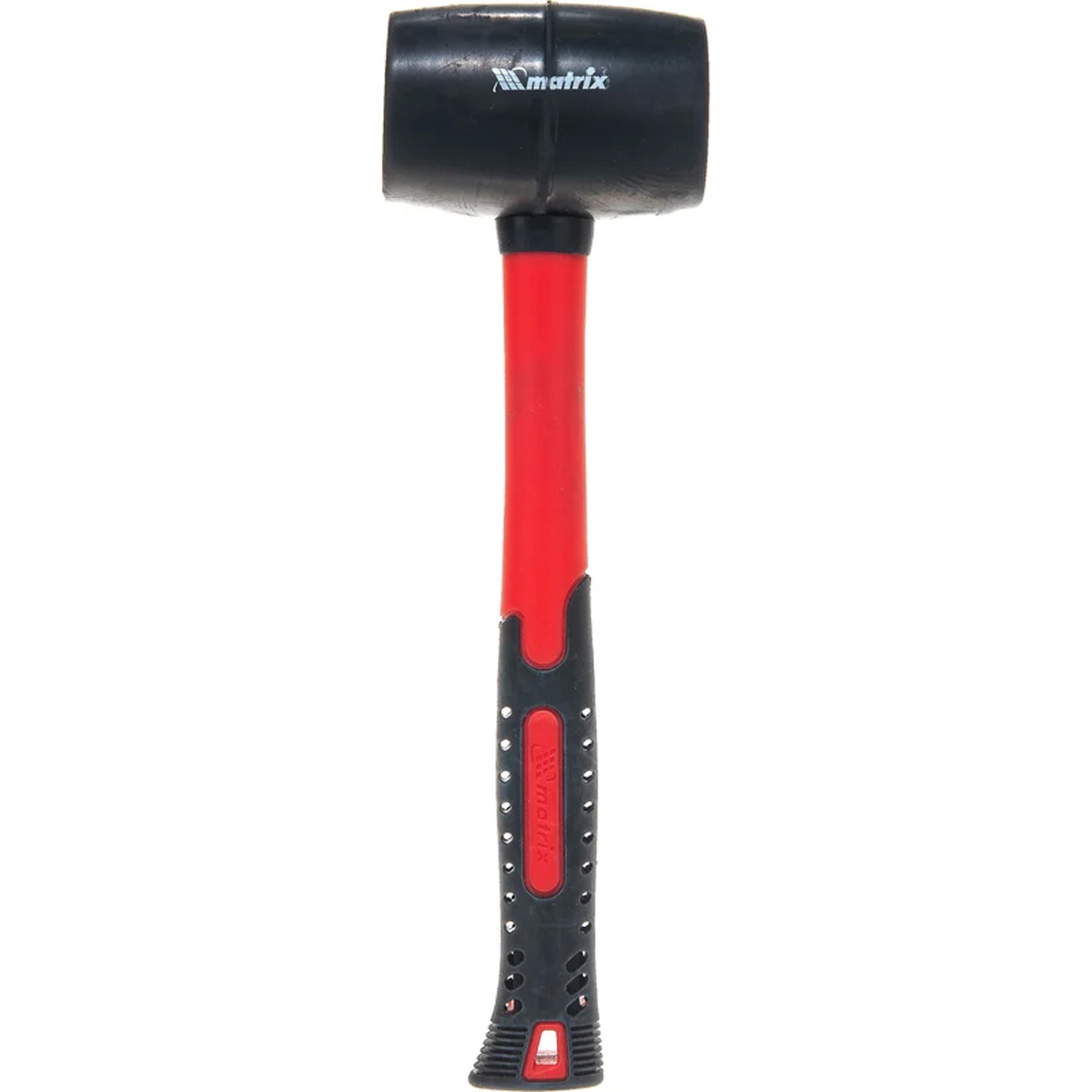 Киянка Matrix резиновая черная резина фибергласовая ручка 450г