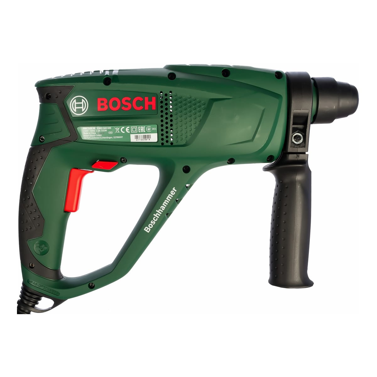 Перфоратор  BOSCH PBH 2100 RE   Вт550, об.мин.2300,SDS+
