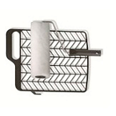 Ролик 22см, ядро 40 ПЭТ 18 белый,шитый, 6мм ручка