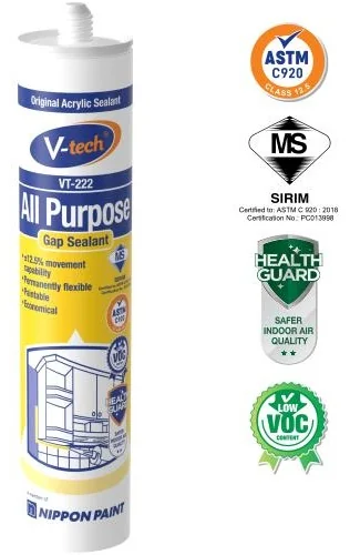 Герметик V-TECH Sealant All Purpose Gap Sealant 450 мл. (VT-222)