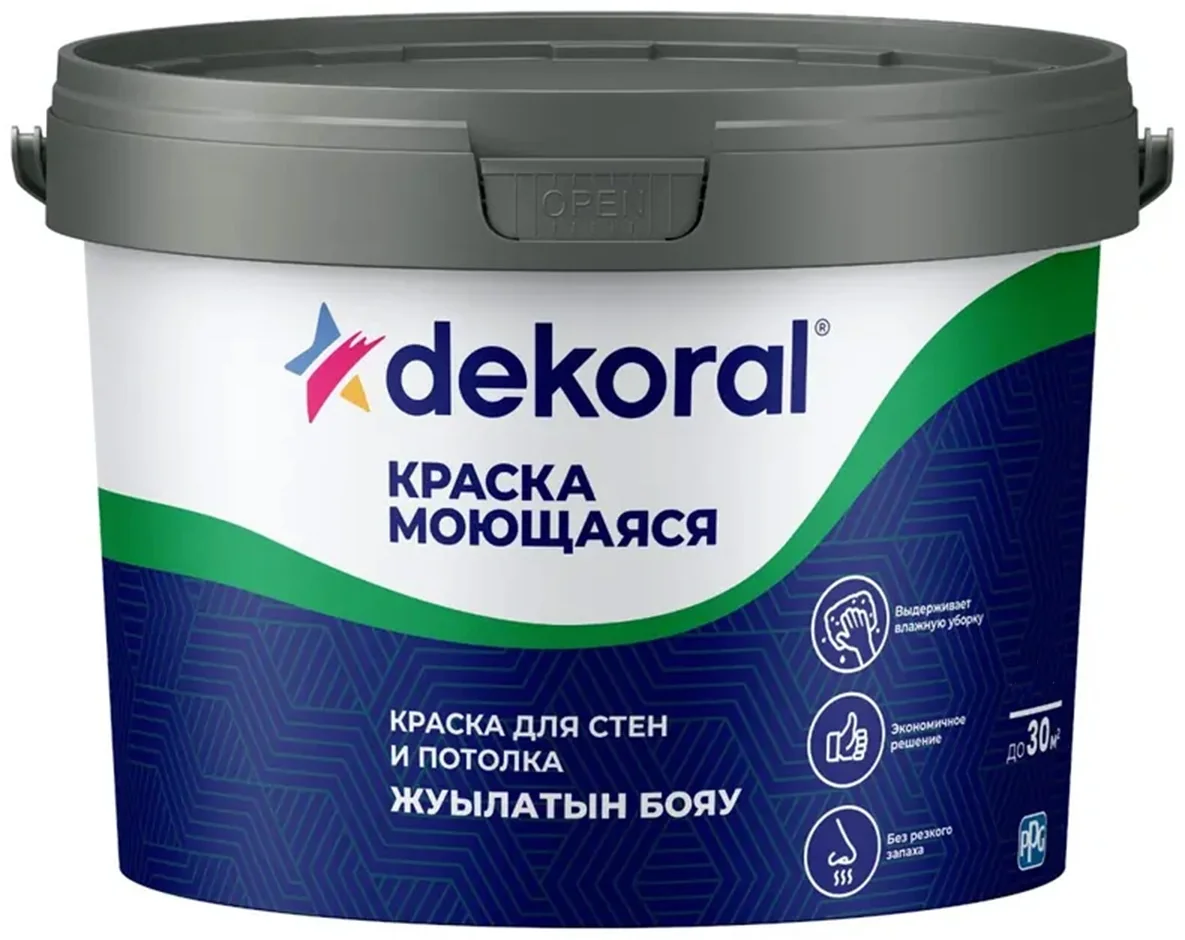 Dekoral Краска Моющаяся C 0,9л