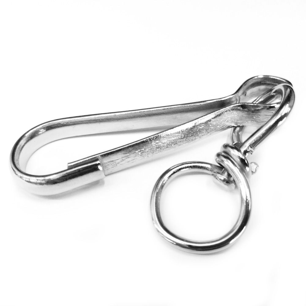 Карабин с вертлюгом оцинк. 70 мм (1 шт)