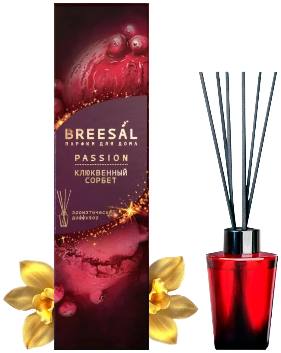 Аромадиффузор Breesal Passion 70 мл Клюквенный сорбет