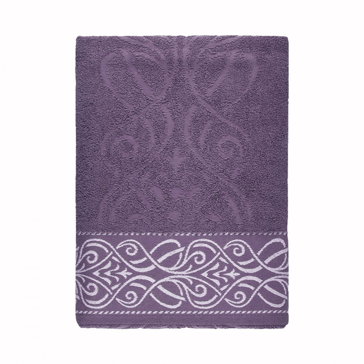 Полотенце Самойловский Текстиль Толедо 33х70 см баклажан