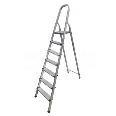 Стремянка алюминиевая 7-ми ступенчатая бытовая (KMH0107)