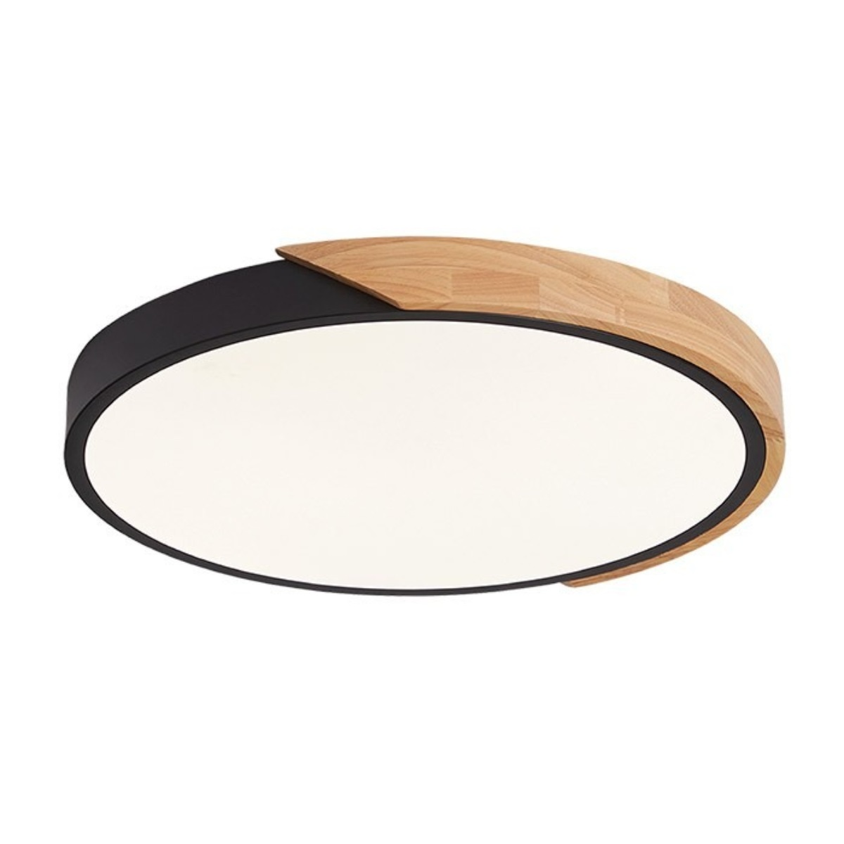 Светильник VT/FINESSE R2-45/φ500*H50/45W/3xCCT-DIP/BLC+WOOD