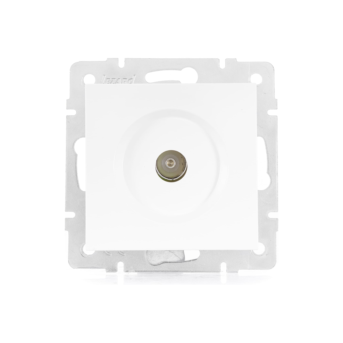 Розетка VESNA 742-0288-129 ТВ проходной белая (механизм)