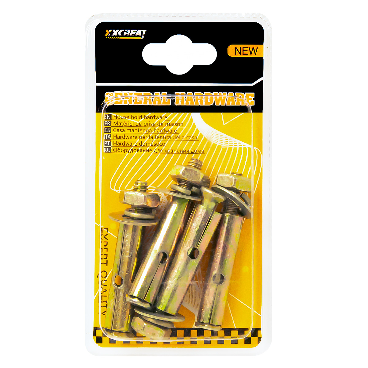 Анкерный болт 8X70 4PC (блистер)