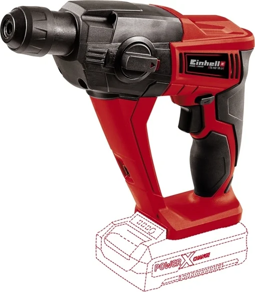 Перфоратор аккумуляторный SDS-Plus Einhell TE-HD 18 Li-Solo (4513812)