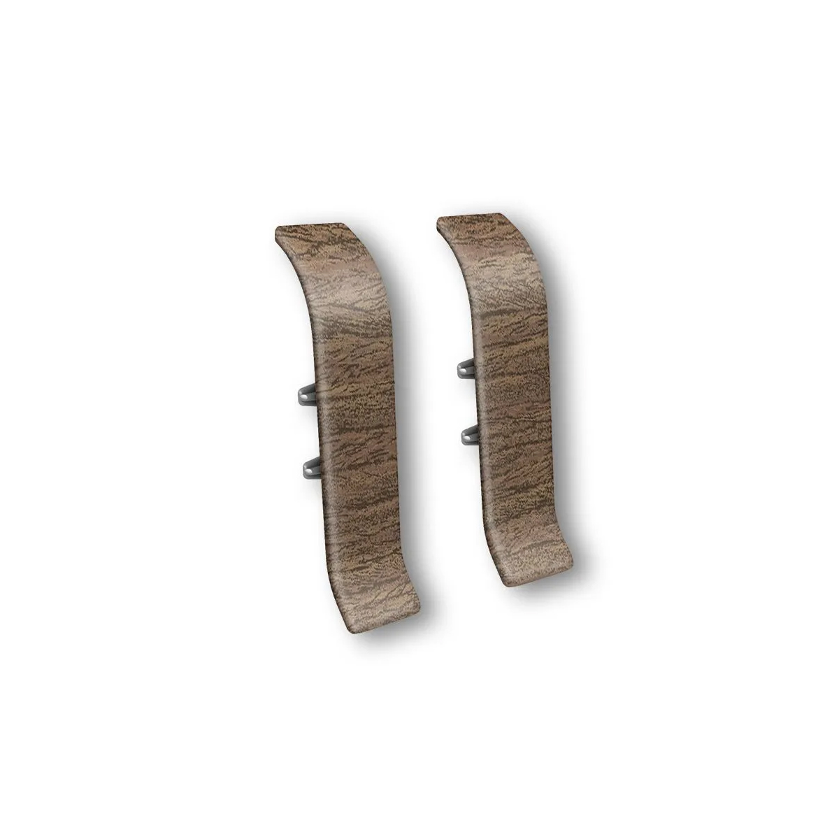 Соединитель для плинтуса 55мм "Идеал Классик", 291 Орех