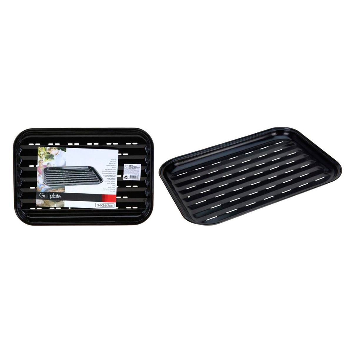 Набор алюминевых форм BBQ антипригарная 34х24х0,4 см C83500560 К