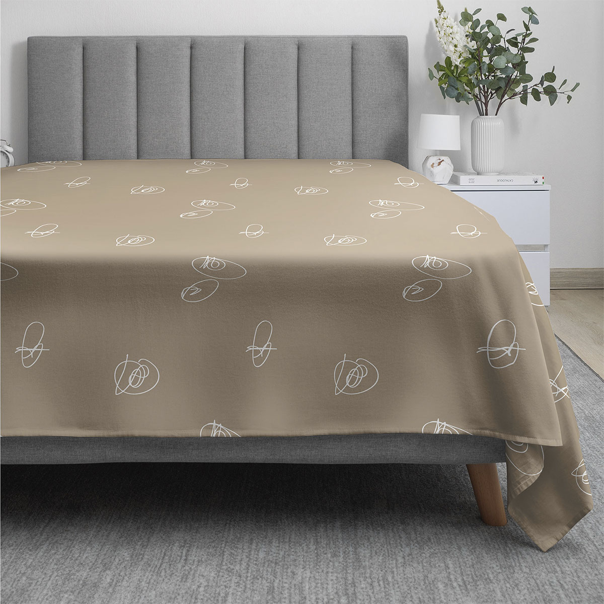 Простыня Волшебная Ночь 200х220 см Фиалка Монмартра