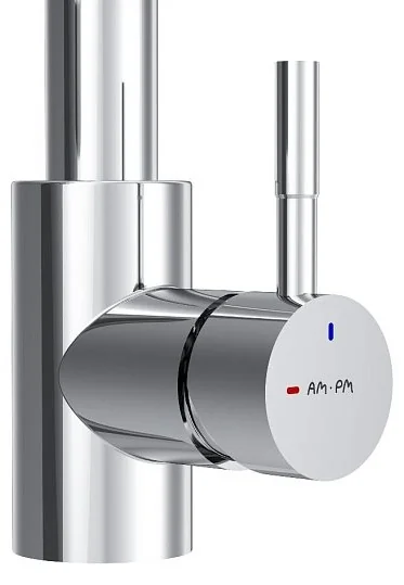Смеситель д/к AM-PM F85B07500 X-Joy S, с вытягивающимся изливом, хром,