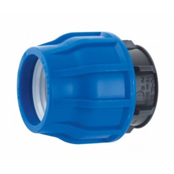 Заглушка ПЭ компрес. 20