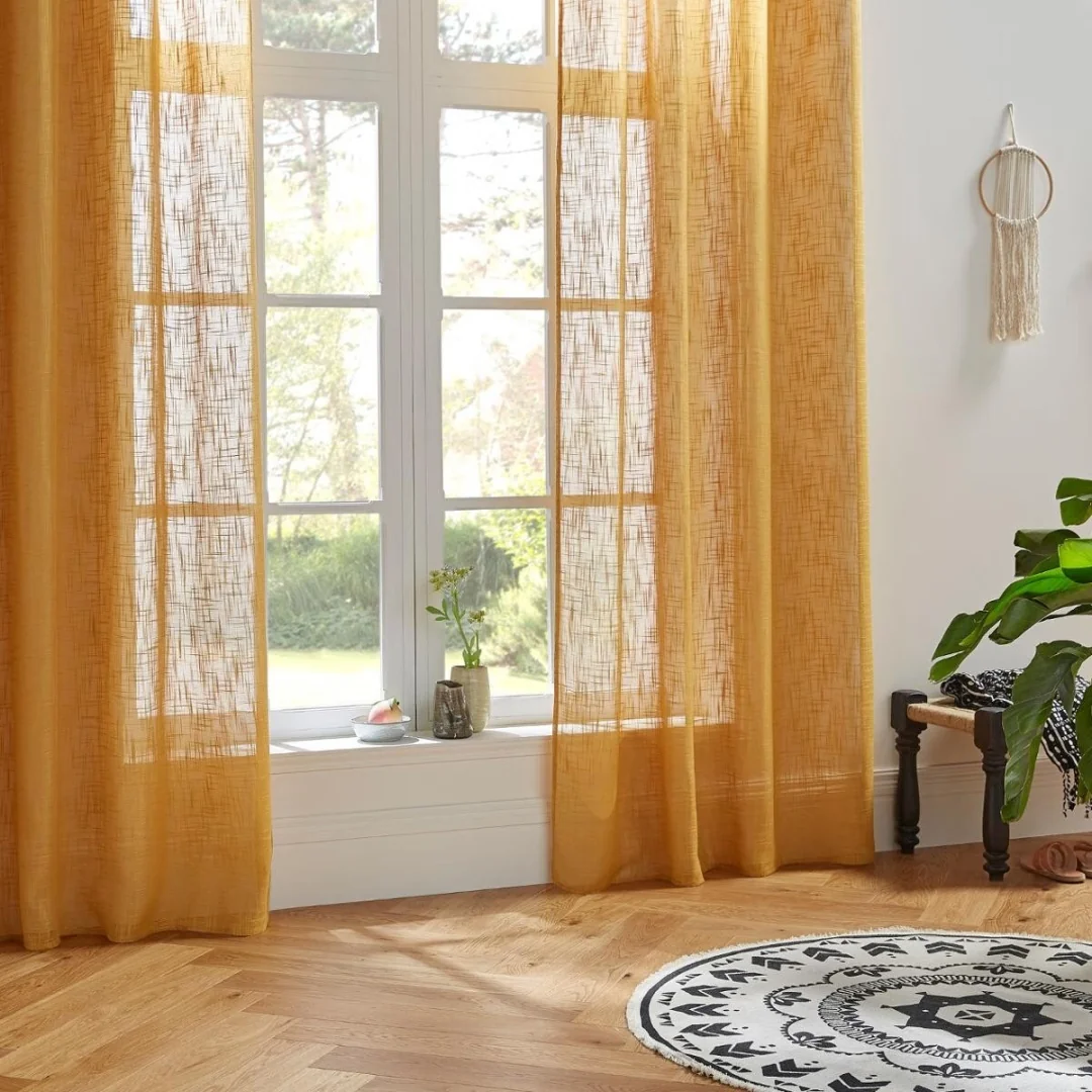 Штора портьерная Atmosphera Clem 140х260 см корица