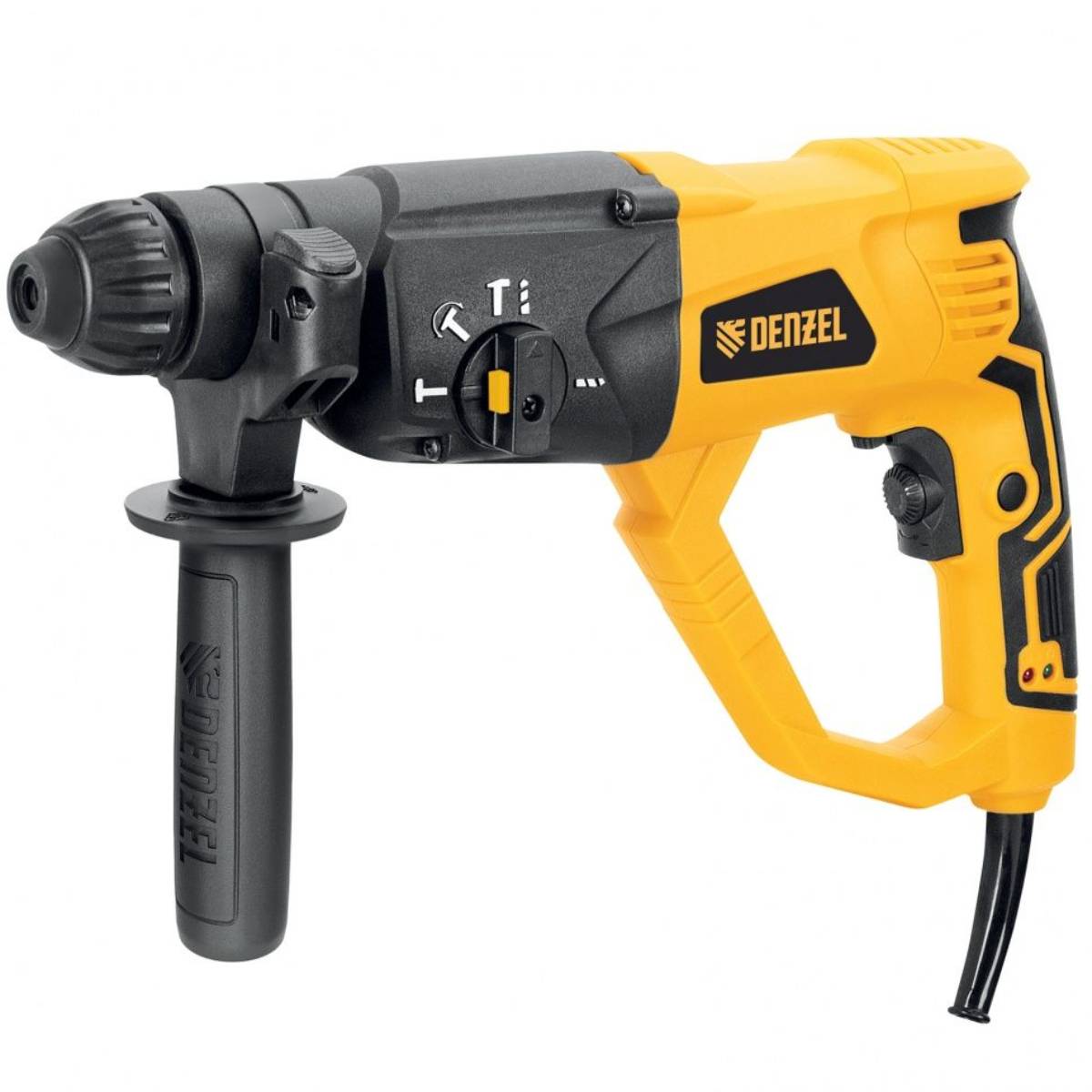 Перфоратор электрический RH-1050-26, SDS-plus, 1050 Вт, 3,2 Дж, 3 плюс 1 реж.// Denzel
