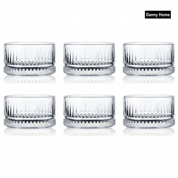 Набор стаканов для десерта DH 6 шт 230 мл 9х5,7 см 1988-127