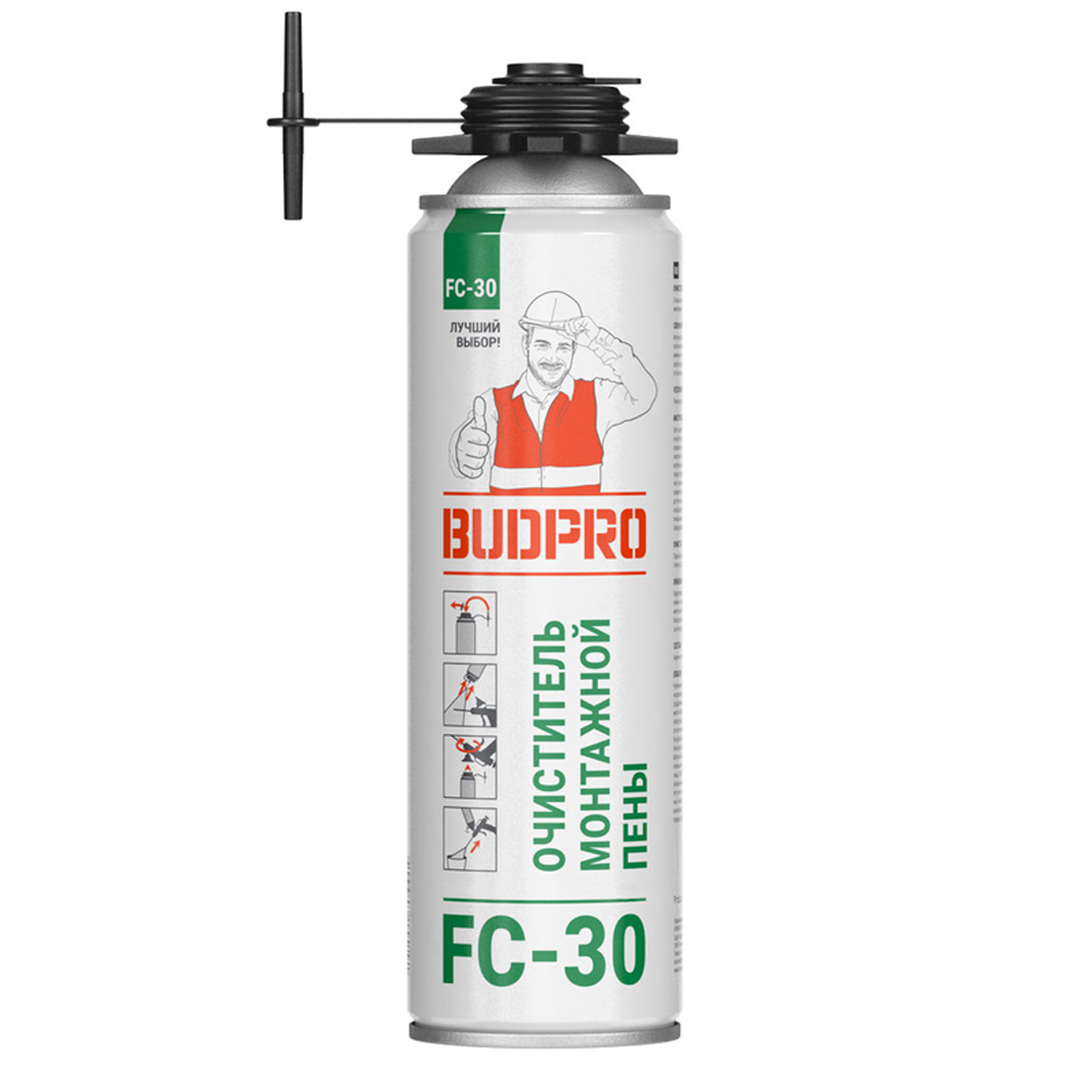 Очиститель пены BUDPRO FС-30, 440 мл