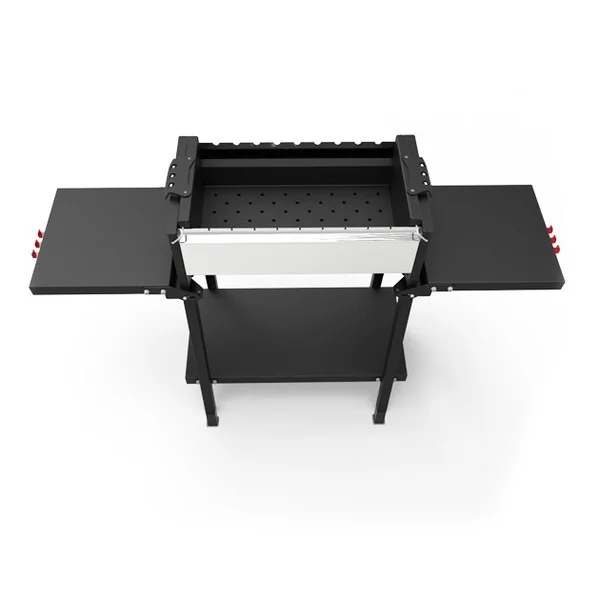 Мангал Grillver Крафтикс Сильвер на подставке