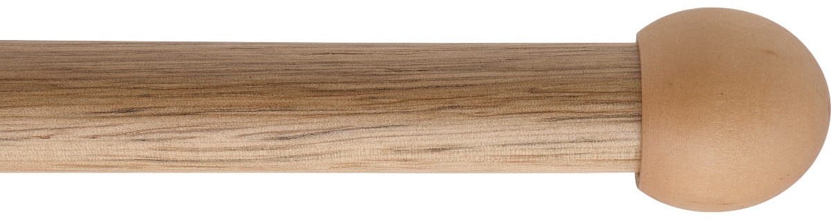 Карниз для штор Luance BOULE 2м D28 дерево натуральный 9509N2820009