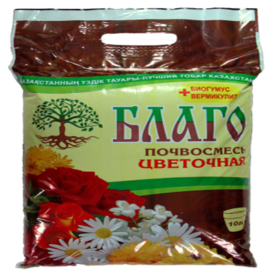 Почвосмесь с вермикулитом Цветочная 10л