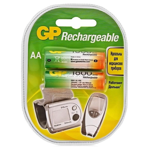 Аккумулятор GP 180AAHCRA-2UEC2 (2шт)