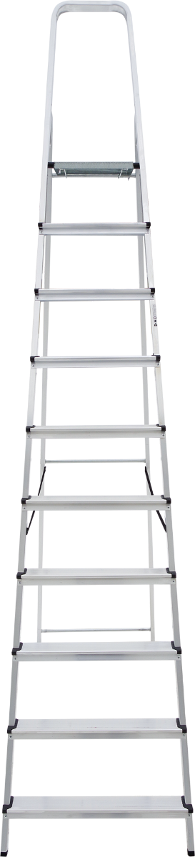 Стремянка алюминиевая 10 ступеней 1110110