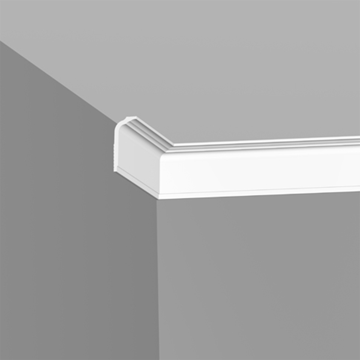 Плинтус потолочный IC35/80 (60)