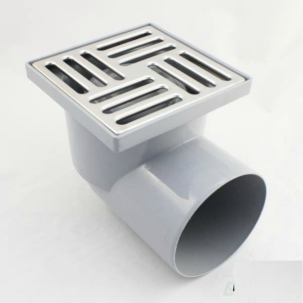 Трап Ани d110"бок 15*15 нерж.реш. нерегулир. TA1112