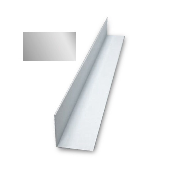 Угол 20*20мм 2,7м "Идеал" 081/Металик серебристый