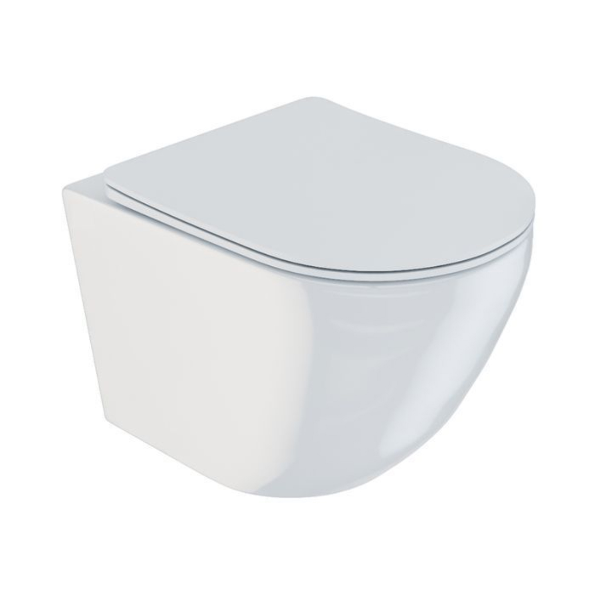 Унитаз подвесной безободковый, Alba, CETUS, 3701