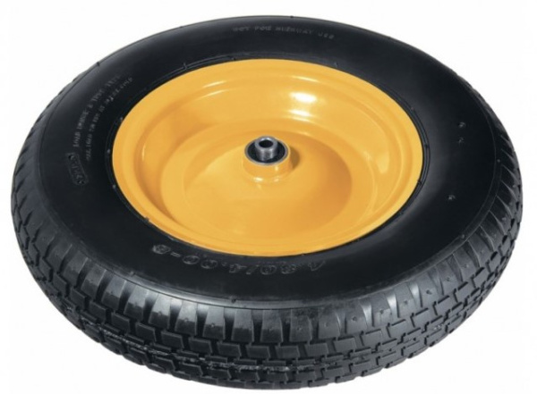 Колесо пневматическое 4.80/4.00-8 D380мм, подш. внут. диам. 12мм, длина оси 90мм// Palisad