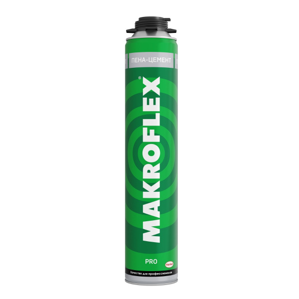 Клей Пена цемент Makroflex аэрозольная для пеноблоков (850 мл)