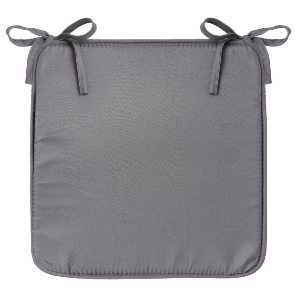 Подушка на стул Atmosphera 39х39 см темно-серая 120500L