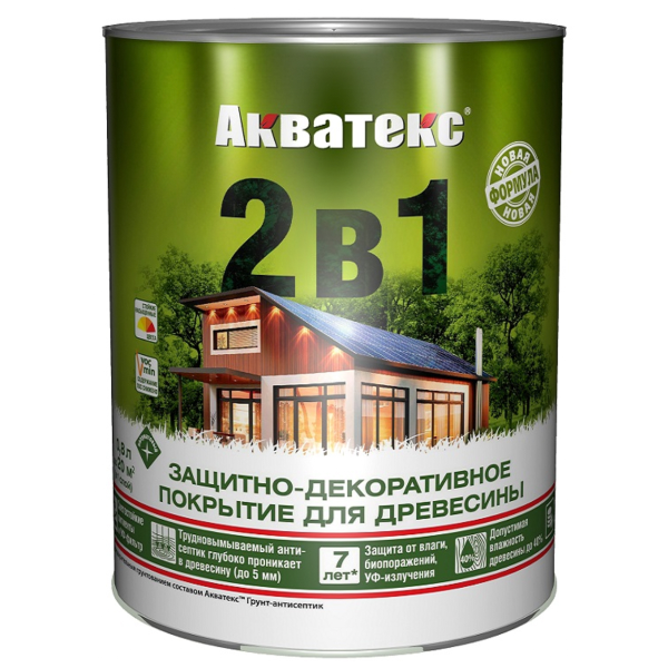 Текстурное покрытие - Акватекс (0,8л) - белый