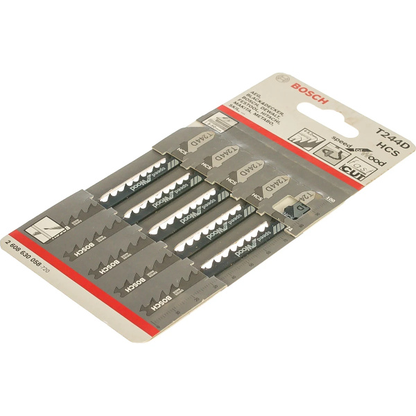 5 PCS Jigsaw Blades T244D Wood