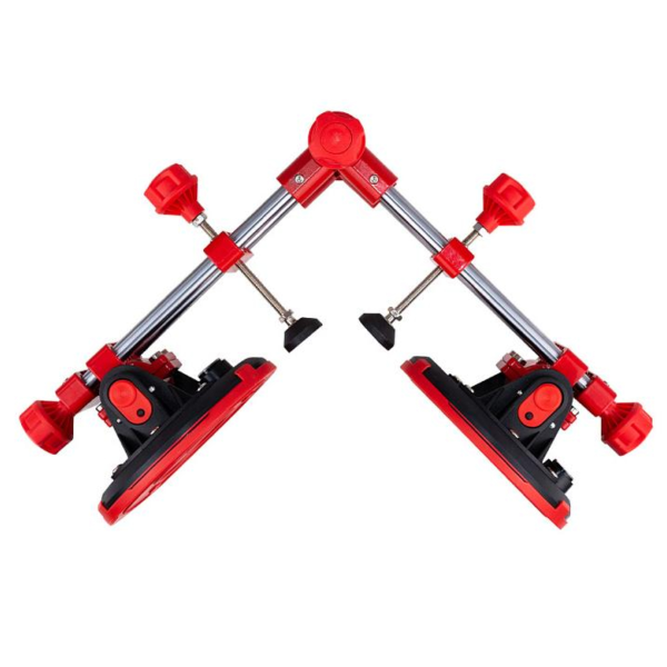 Присоска вакуумная угловая с датчиком давления (манометром) P625A, 200 мм, 140 кг, Shijing