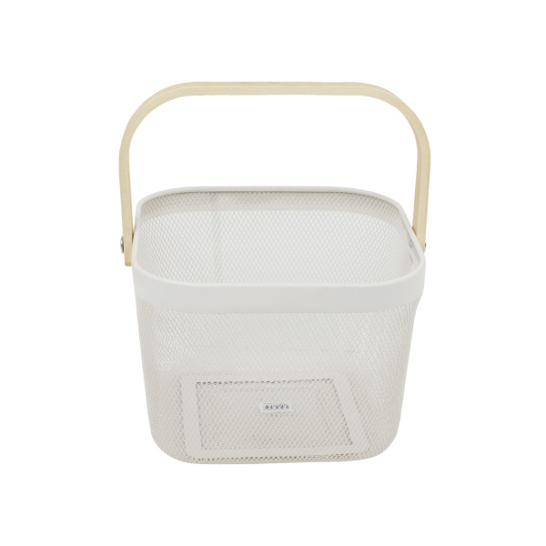 Корзинка сетка 24,5х24,5х18 см белая NS-003 CN