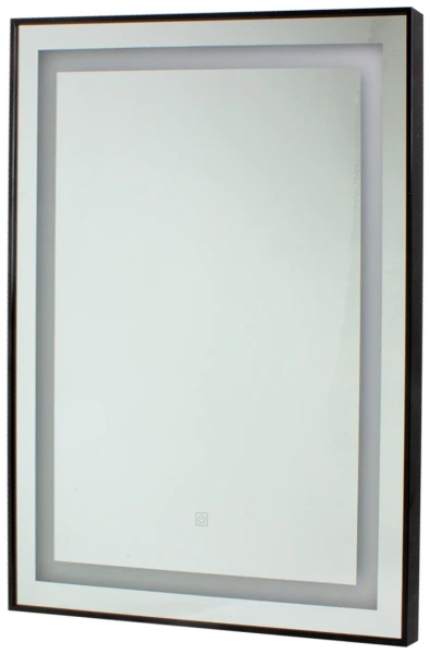 Зеркало T003-1, 80*60cm (Черная рамка)