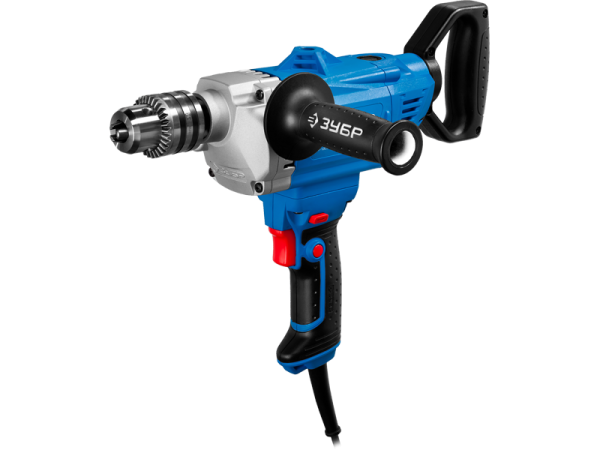 Дрель-миксер ЗУБР "ПРОФЕССИОНАЛ" реверсивная, патрон 16мм, 0-850об/мин, 1200Вт