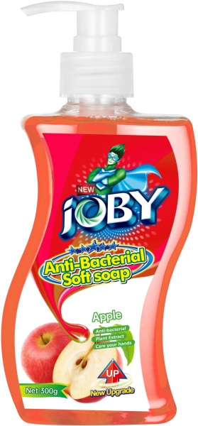 Мыло жидкое для рук JOBY яблоко 300мл