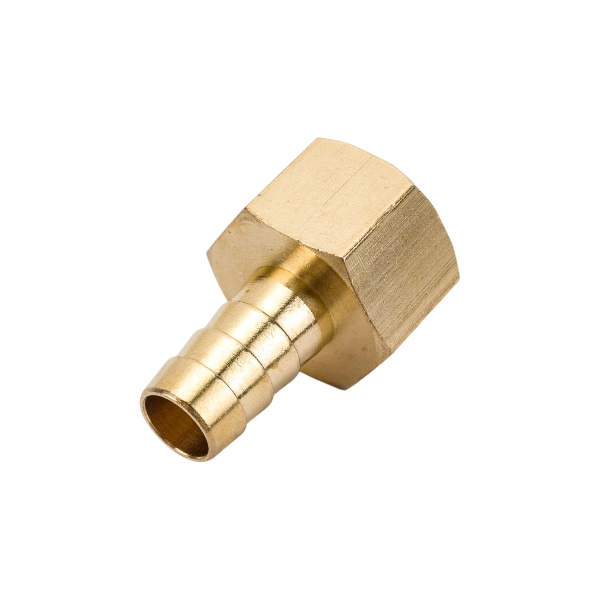 Соединение внутр. резьба 1/2" х елочка 12 мм (латунь) ECO