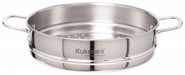 Мантоварка KUKMARA 7,0л 28см 3-х ярусная ст/кр индукция  STM702803G